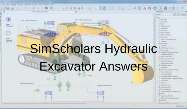 SimScholars Hydraulic Excavator Answers: An Advanced Guide to Mastering Excavator Operation