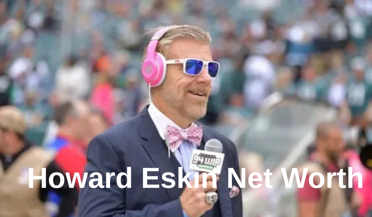Howard Eskin hosting a live show at WIP Radio in Philadelphia