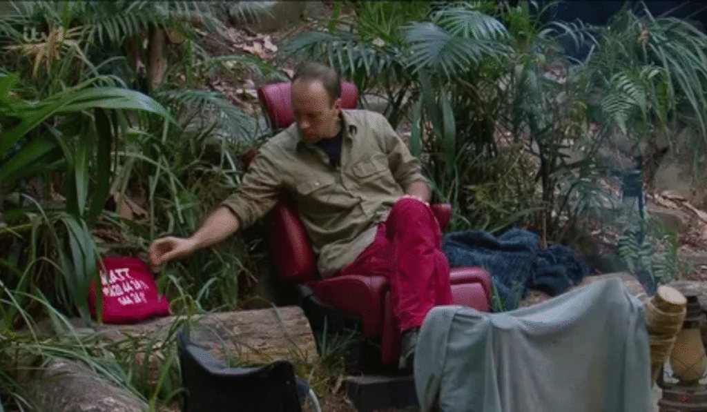 Representation of Matt Hancock’s appearance on reality TV contributing to additional earnings